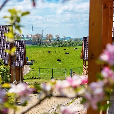 Деревянный коттедж Sielanka